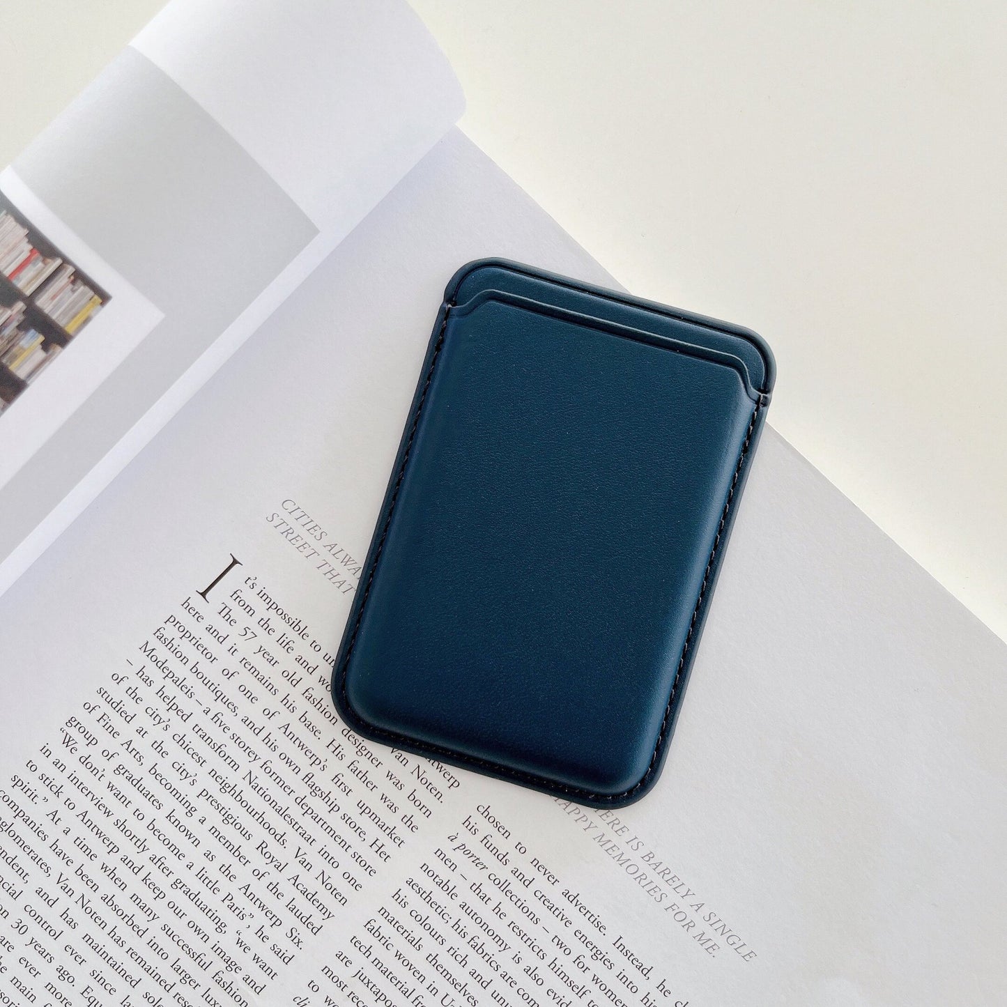 Porta carte magnetico in pelle per iPhone con MagSafe