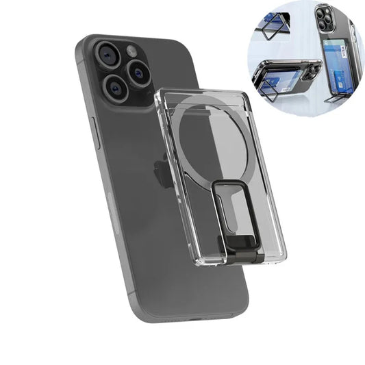 Porta carte magnetico trasparente per Magsafe