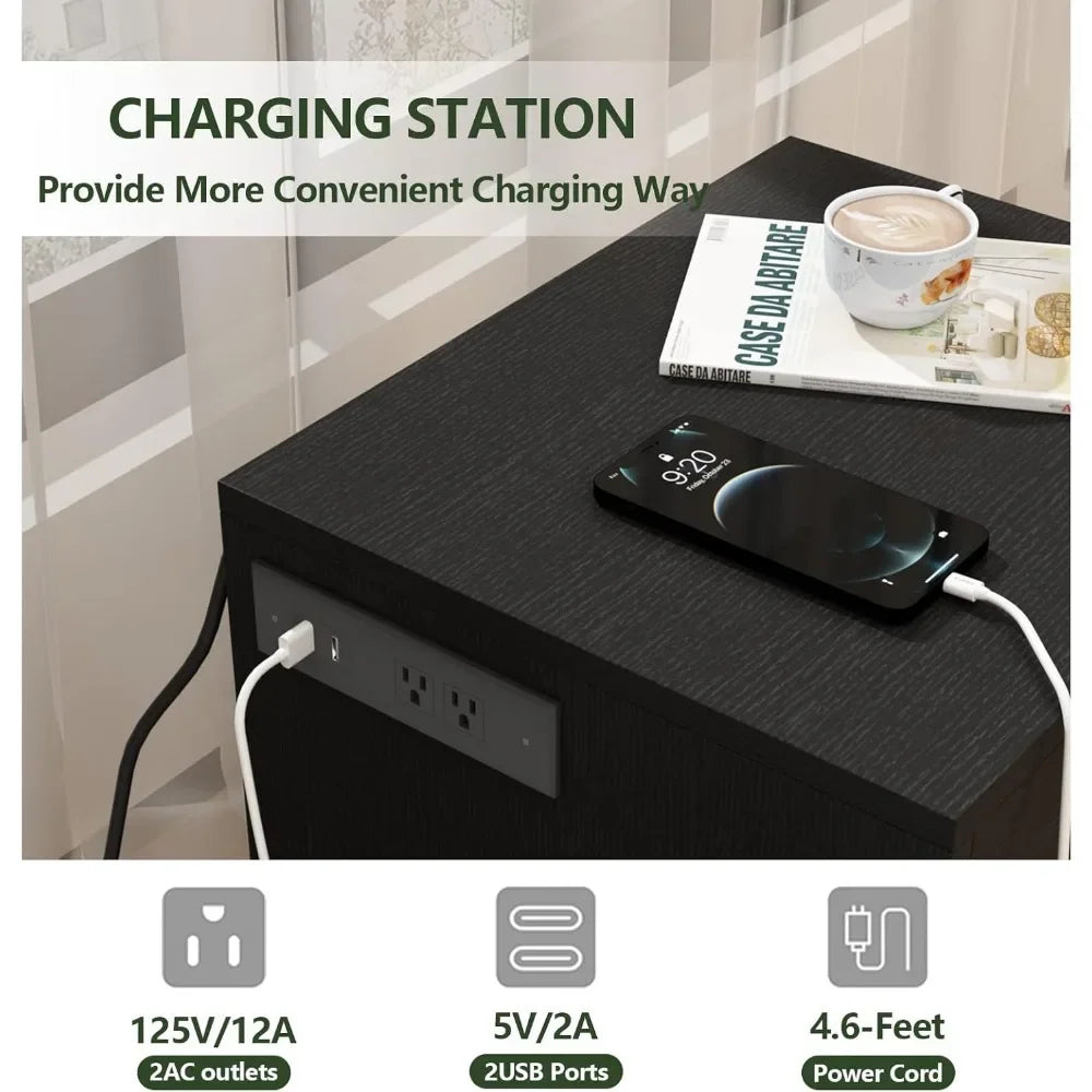 Comodino con posto segreto