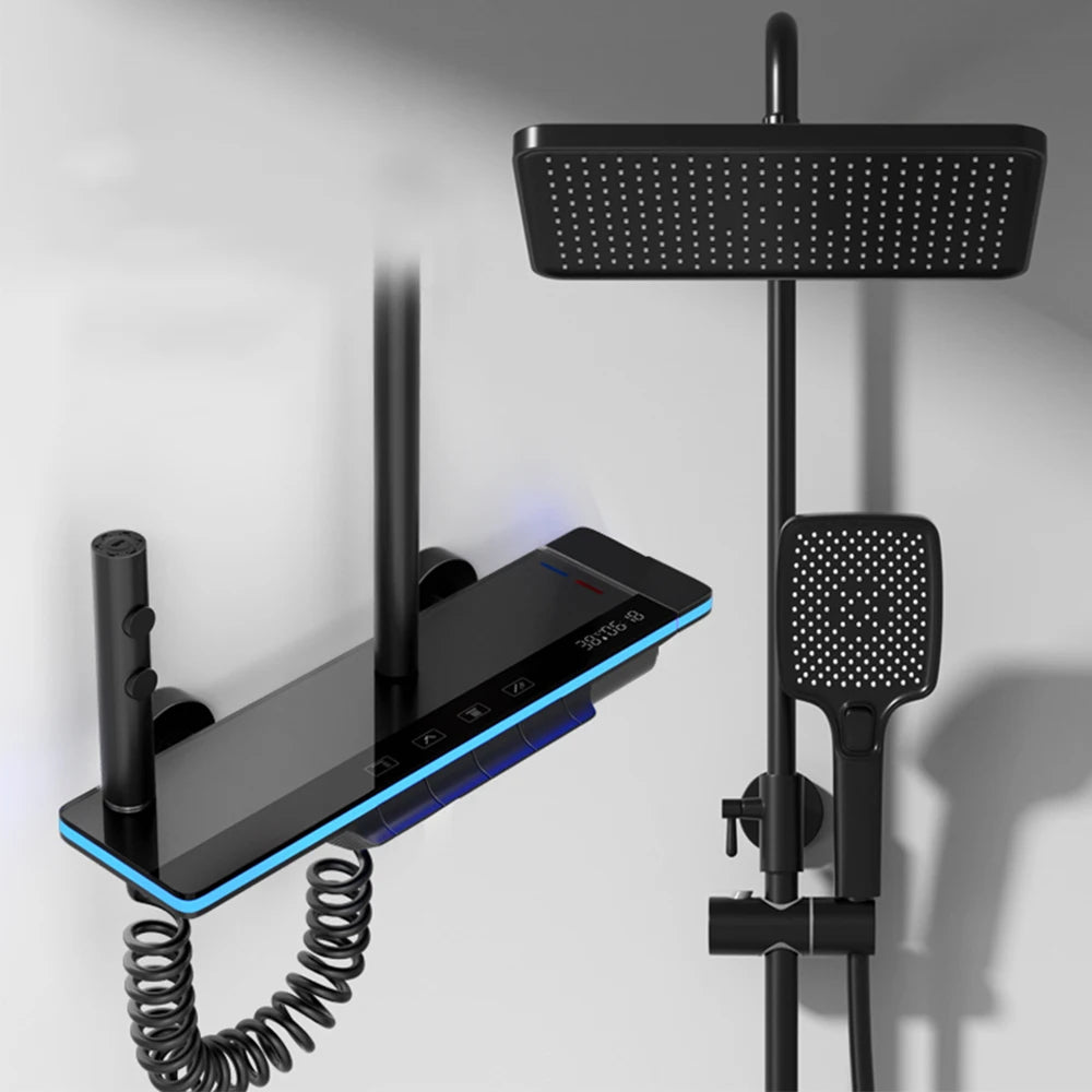 Set di sistema termostatico per doccia di lusso