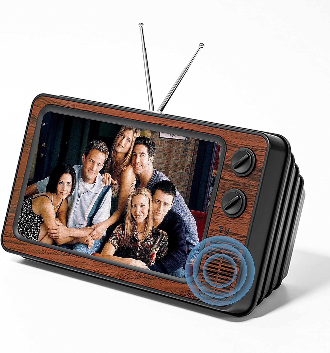 Mini TV con lente d'ingrandimento per telefoni